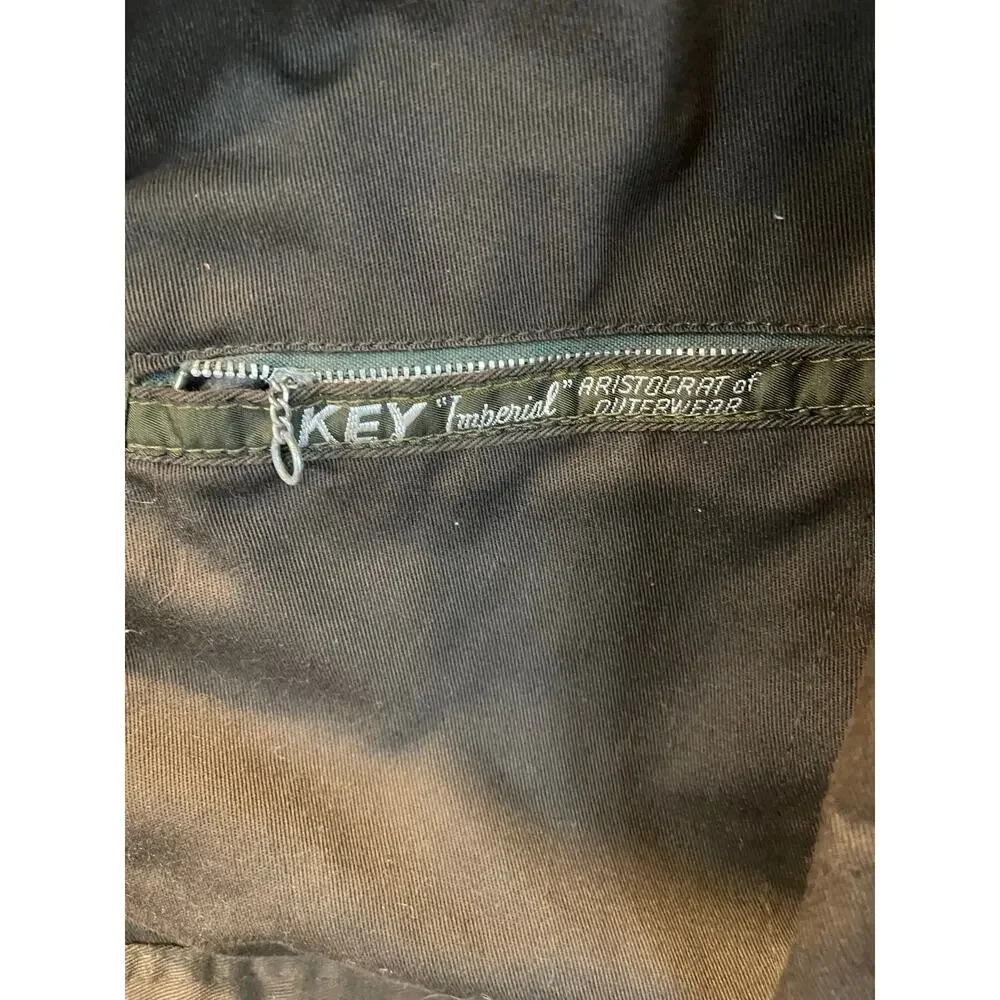 Key Imperial Vintage Mens Green Insulated Coveralls, Winter, Work, Medium